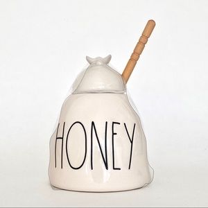 Rae Dunn Honey Pot - HONEY